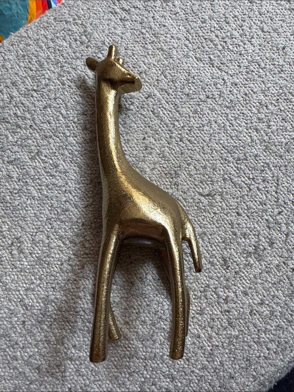 Target Threshold Gold Giraffe Figurine Brass Look Safari Animal Decor Statue